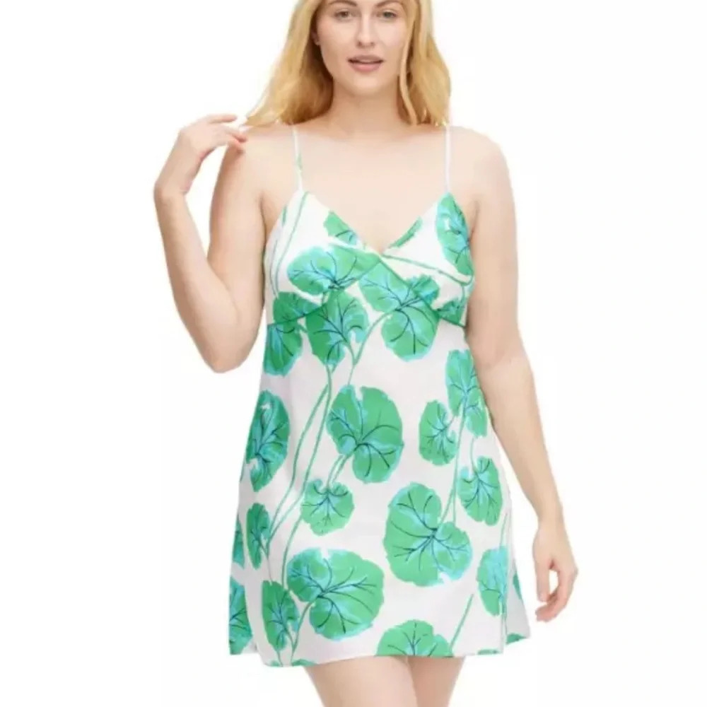 Diane Von Furstenburg X Target NWT Geranium Slip Dress